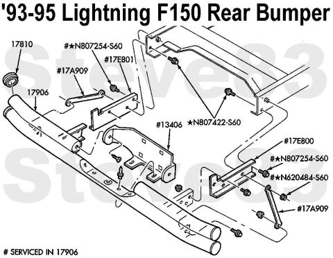 1983 Ford Bronco - Lightning Bumper