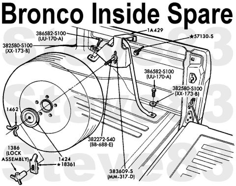 1983 Ford Bronco - Bronco Inside Spare '78-96 [url=http://www.supermotors.net/vehicles/registry/media/253956] http://www.supermotors.net/getfile/253956/thumbn…