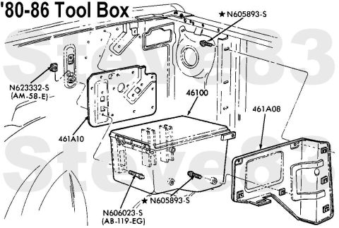 1983 Ford Bronco - '80-86 Underhood Tool Box [url=https://www.supermotors.net/registry/media/71686] https://www.supermotors.net/getfile/71686/thumbnail/toolbo…