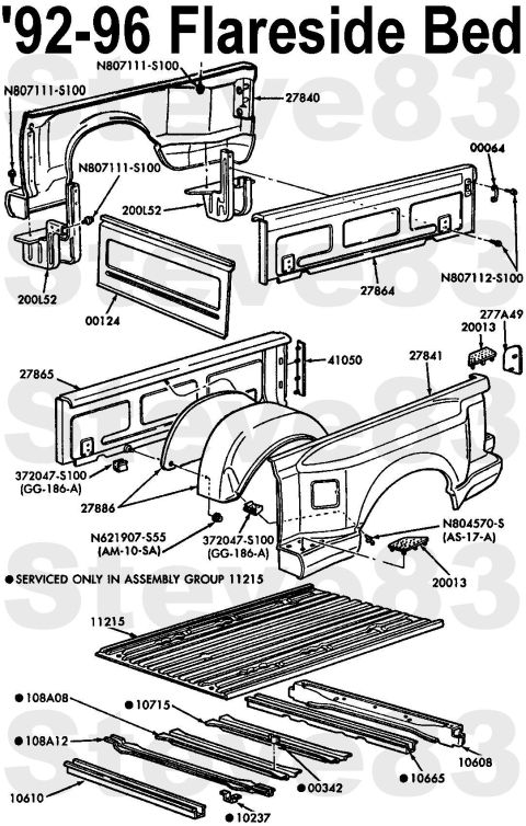 1983 Ford Bronco - Flareside Bed Installation: [url=http://www.supermotors.net/registry/media/471464] http://www.supermotors.net/getfile/471464/thumbnail/bedb…