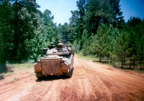 2004 Land Rover Land Rover - Eventually, all the vehicles start moving, and the thunder of a few hundred tons of armored vehicles rolls across the hills.