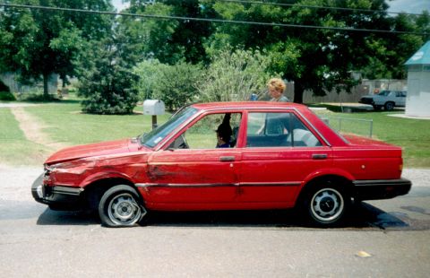 1983 Ford Bronco - Just a few months after replacing the body from the rollover, I was towing my father's trailer again (the one I rolled & then repaired) loa…