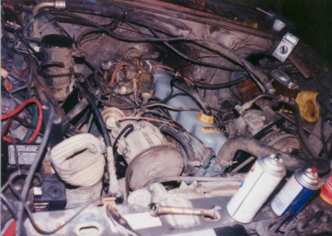 1983 Ford Bronco - This is at least the 2nd rebuild for this engine & carb. At the time, I didn't know it would be their LAST.
