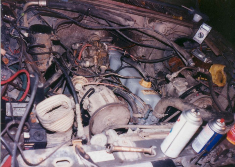 This is at least the 2nd rebuild for this engine & carb.

At the time, I didn't know it would be their LAST.