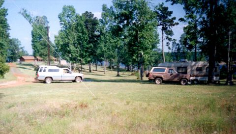 1997 Chevrolet Silverado 3500 - The camper shell migrated from this '88 C1500 to the '97 dually, after a paint job. ~1996