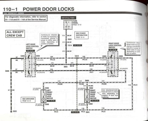 1996 Ford Bronco - Power Door Locks