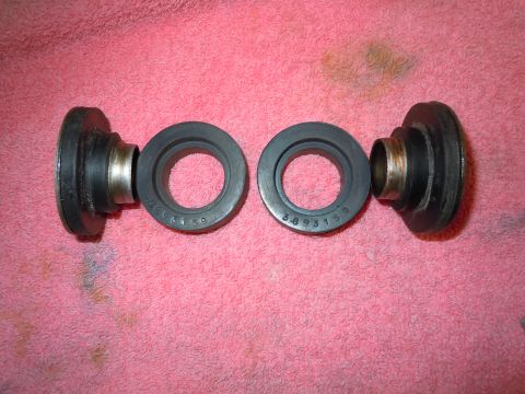 1982 Chevrolet Camaro - Pair of automotive rubber seals with part number 3893159 stamped on them.