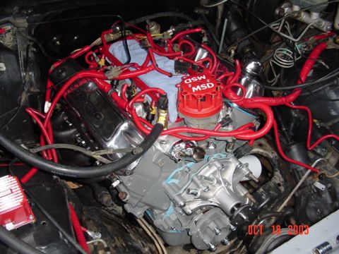 1989 Ford Bronco - Now the new water pump