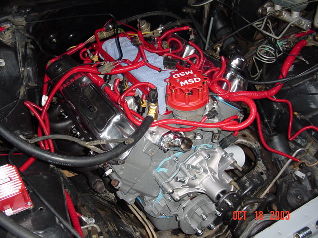 Now the new water pump