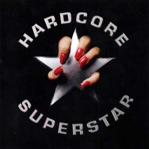 1988 Ford Bronco - Album cover art for 'Hardcore Superstar' text and a hand holding a star.