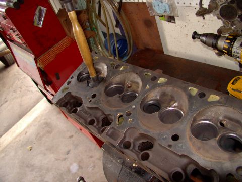 1983 Chrysler Fifth Avenue - If hand lapping the valve seats and faces doesn't work, then you're in for a fairly hefty machine shop bill.