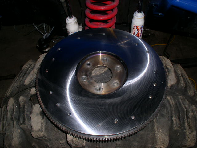 resurfaced flywheel