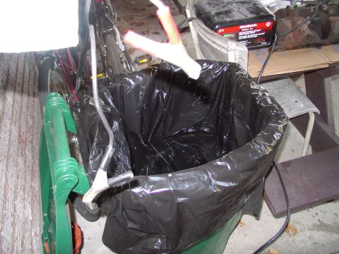 1983 Chrysler Fifth Avenue - Tried this rust removal technique I learned from the Fullsizedbronco forum. Note the water vessel supplied by the township, battery charger…