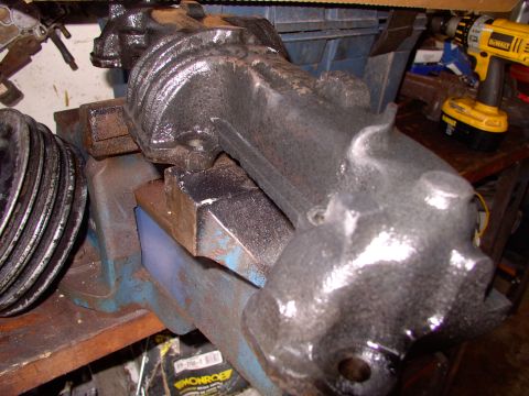 1983 Chrysler Fifth Avenue - Removed, pressure washed after only 12 hours. 48 hours gets rid of all the rust...completely....inside, outside....all of it. The heat rise…