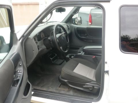 1988 Ford Bronco - Interior view of a Ford Ranger pickup truck, highlighting the driver's side.