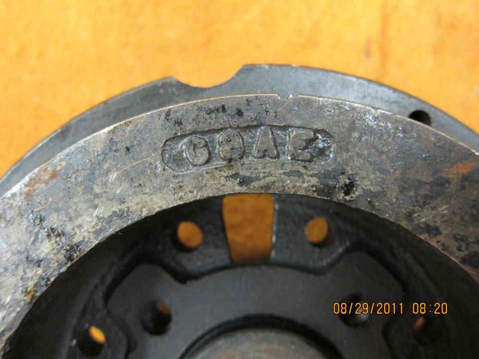 Part with text "COAE"