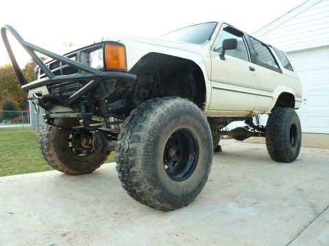 1992 Ford Mustang - This modified SUV features oversized tires and a heavy-duty front brush guard.