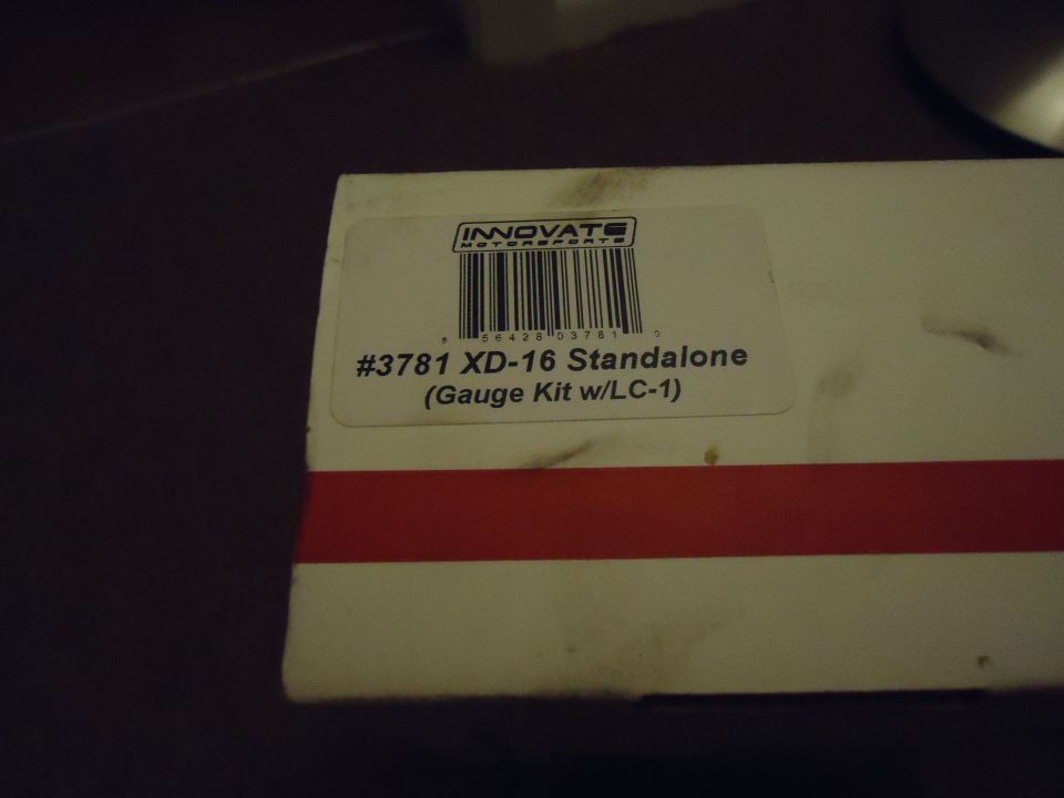 Box for Innovate Motorsports #3781 XD-16 Standalone Gauge Kit w/LC-1