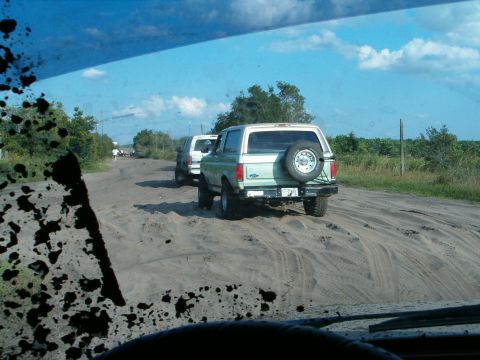 1991 Ford Bronco - When we were leaving the property. The was a bad day for a lot of people.