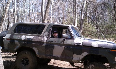 1979 Ford Bronco - This Ford Bronco, with its distinctive body style, appears to be from the 1978 model year.