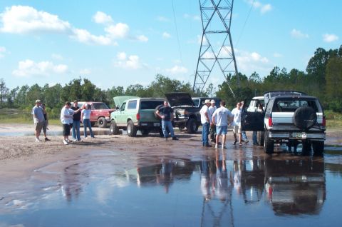 1995 Ford Bronco - majority of the group