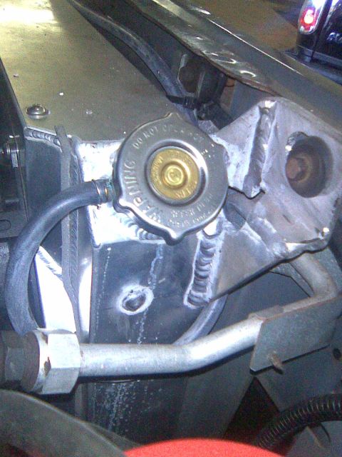 1991 Ford Bronco - Custom mounts by Jason of Kats General Repair