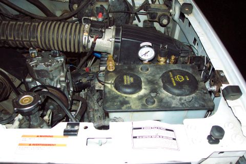 1996 Ford Bronco - Compressor, Manifold Components & Master Toggle Switch. (10/18/2003)