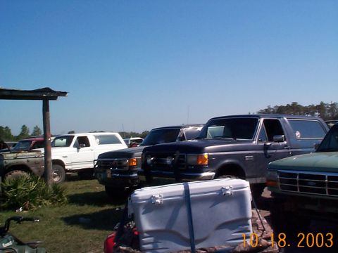 1992 Ford Bronco - Getting ready to head out, no casualties just yet.