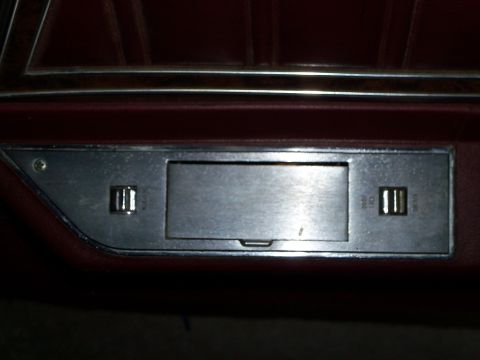 1979 Ford Ranchero - Door switch plate for power windows and locks, passenger door.