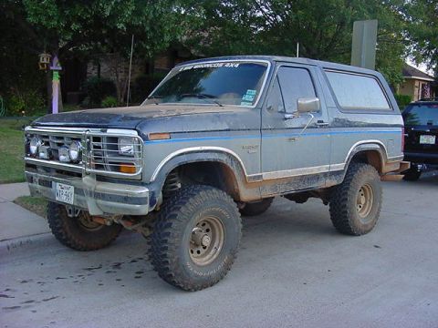 1986 Ford Bronco - This lifted 1986 Ford Bronco is ready for off-road adventures.