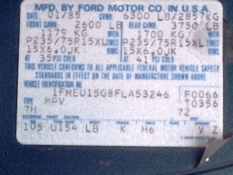 1985 Ford Bronco photo
