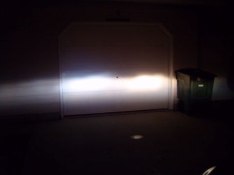 1996 Ford Bronco - Streetglow Xenon on left (Drivers side) Extravision on right (passenger side)