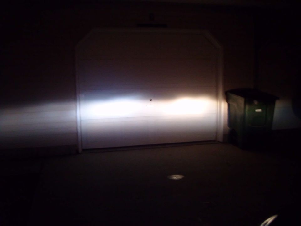 Streetglow Xenon on left (Drivers side) Extravision on right (passenger side)