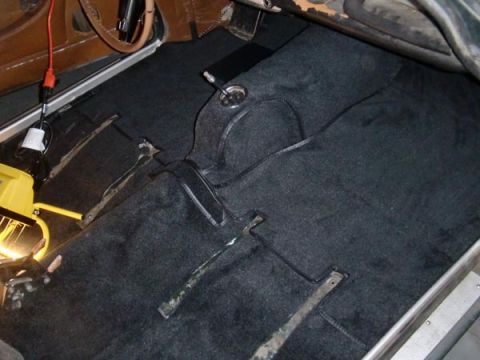 1969 Volvo P1800 - New carpet