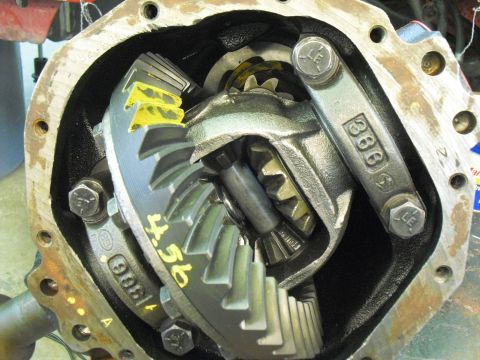 1986 Ford Bronco - This image shows the internal gears of a differential, not the exterior of a vehicle.