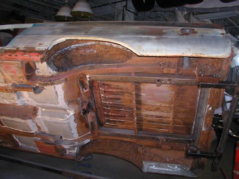 1960 Ford Ranchero - new rear spring mounts