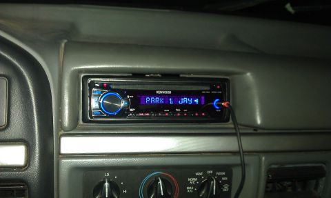 1992 Ford F-150 - My Headunit. There are all new speakers all around.