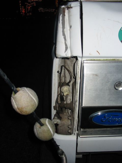 1992 Ford Bronco - will need to massage the opening a bit so I can get the new tail light in.