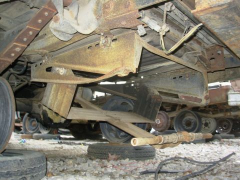 1983 Ford Bronco - "Tire Tuk" Spare Slideout Tray '88 F150 I've never seen this aftermarket spare tray before. Only the near corner appears damaged. Looking c…