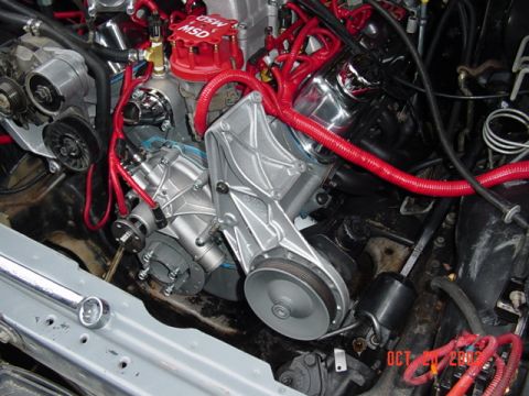 1989 Ford Bronco - PS bracket detailed and installed