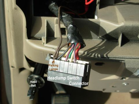 1997 Chevrolet Silverado 3500 - I also spliced onto the Park Lamp circuit for the front bumper lights.