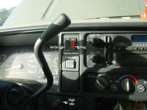 1997 Chevrolet Silverado 3500 - These are just some switches I found in my junkpile - I'm still looking for one or 2 that I like. But these work the way I want: the all-on…