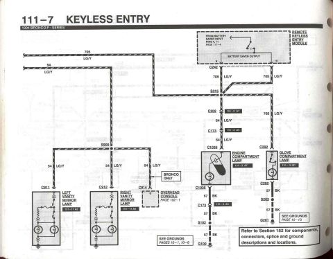 1996 Ford Bronco - Keyless Entry - 7