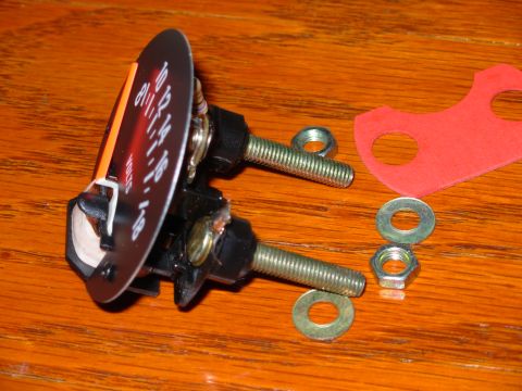 1975 Ford Bronco - Remove the nuts, and the gauge body comes out of the housing.