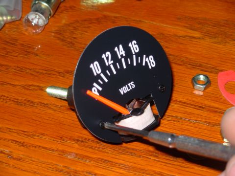 1975 Ford Bronco - Use a jeweller's #0 phillips screwdriver to remove the face screws.