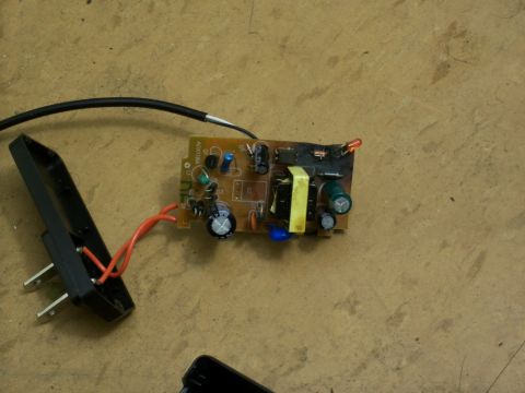 2000 Mercury Grand Marquis - A close-up view of an electronic circuit board with visible components and wiring.