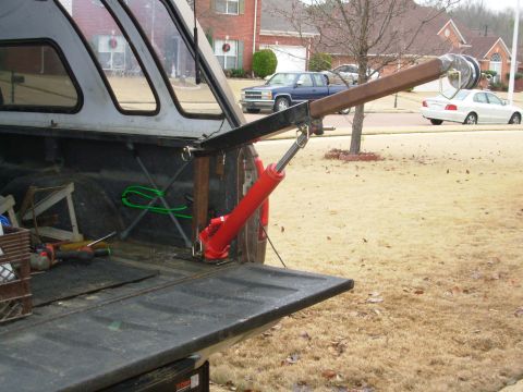 1997 Chevrolet Silverado 3500 - It fits! It works! A lot of it is just tack-welded, so I have to take it apart & finish booger-welding everything.