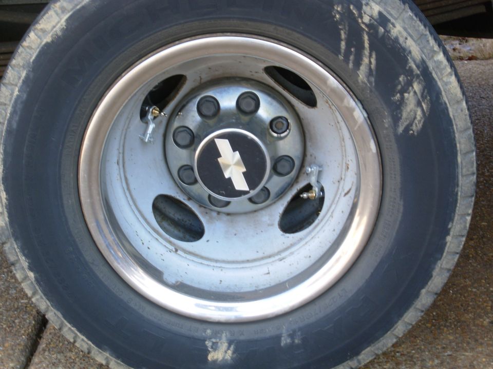 Two pairs make it even easier to set tire pressures, and keep the wheels balanced.