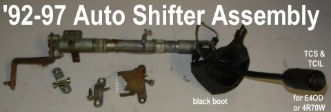 1983 Ford Bronco - '92-up Shifter Assembly with TCS for E4OD or 4R70W
