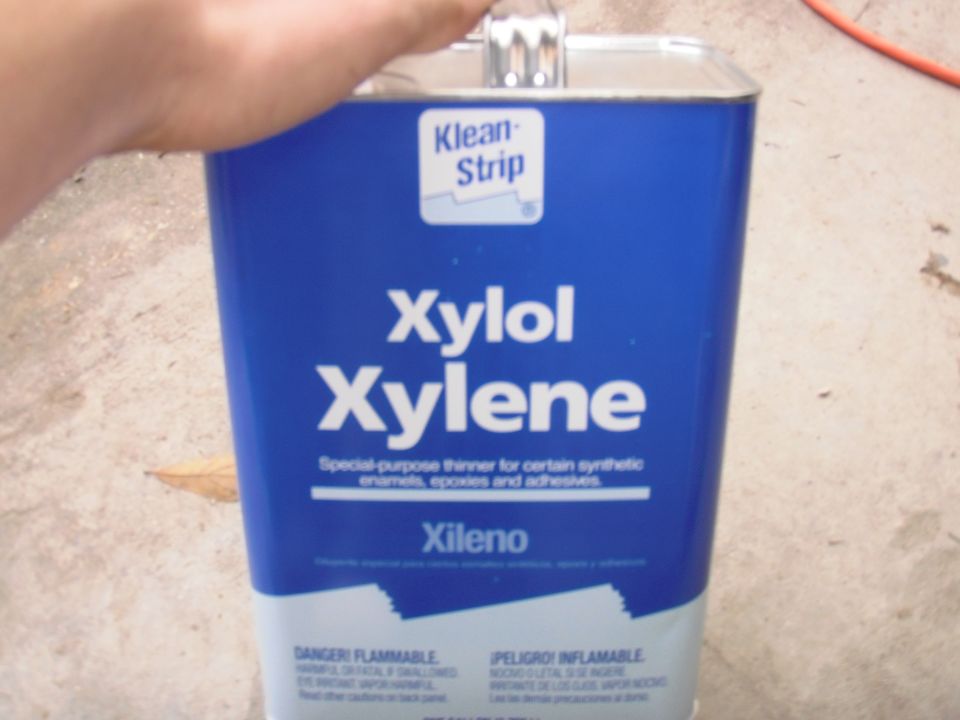 Klean-Strip Xylol Xylene can with "Supermotors.net" logo